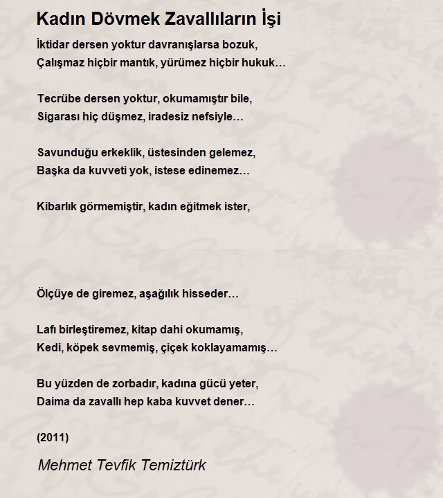 Mehmet Tevfik Temiztürk
