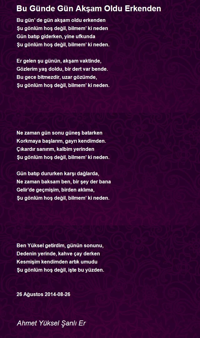 Ahmet Yüksel Şanlı Er
