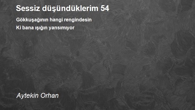 Aytekin Orhan