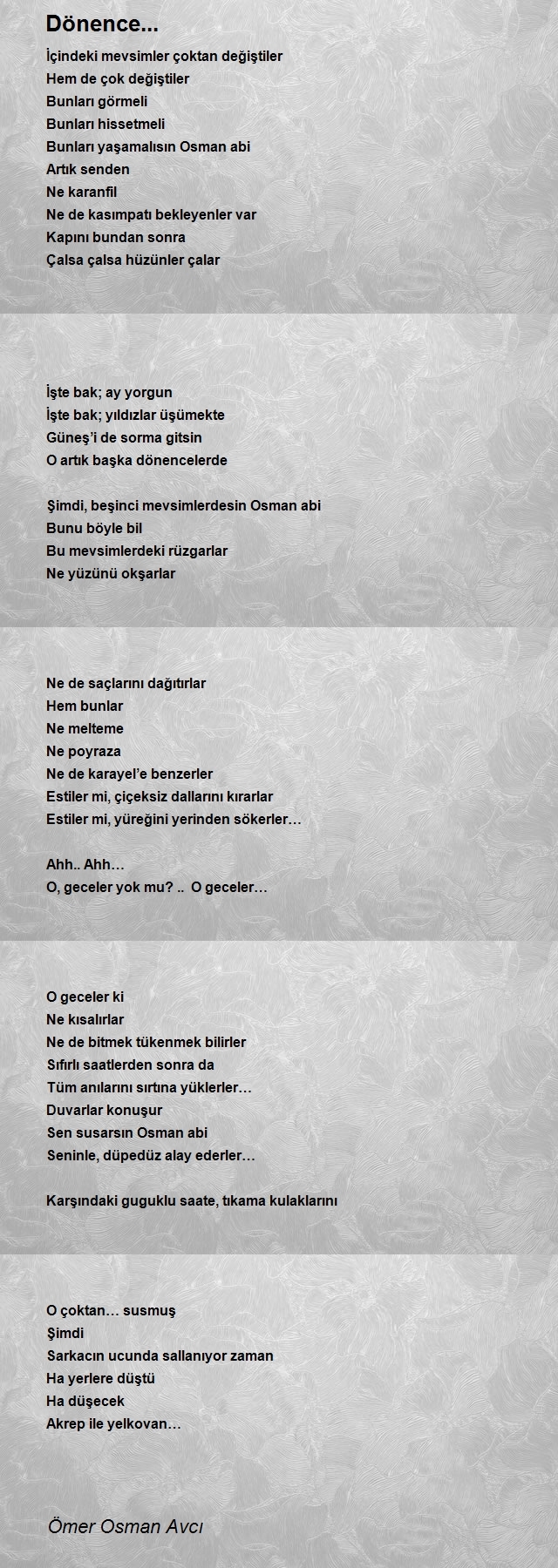 Ömer Osman Avcı