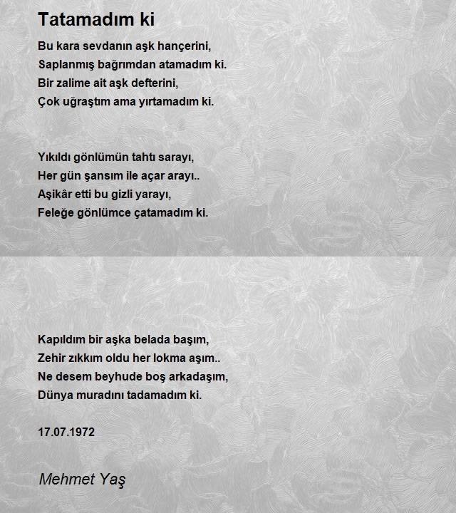 Mehmet Yaş
