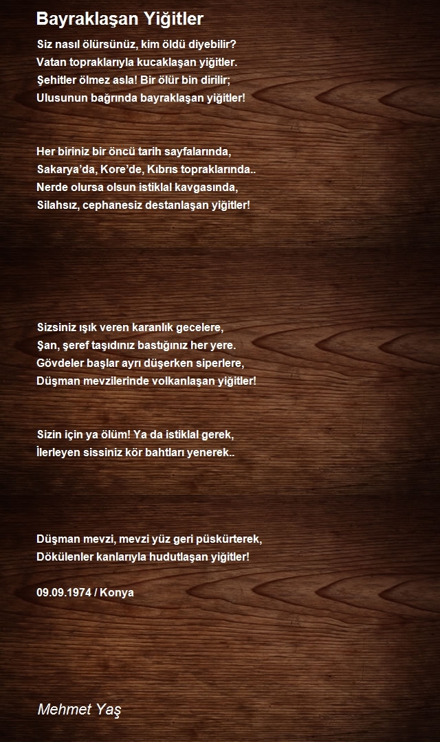 Mehmet Yaş