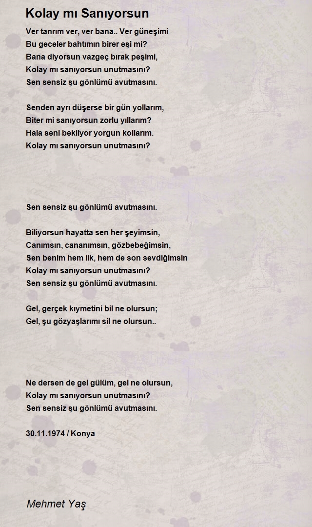 Mehmet Yaş