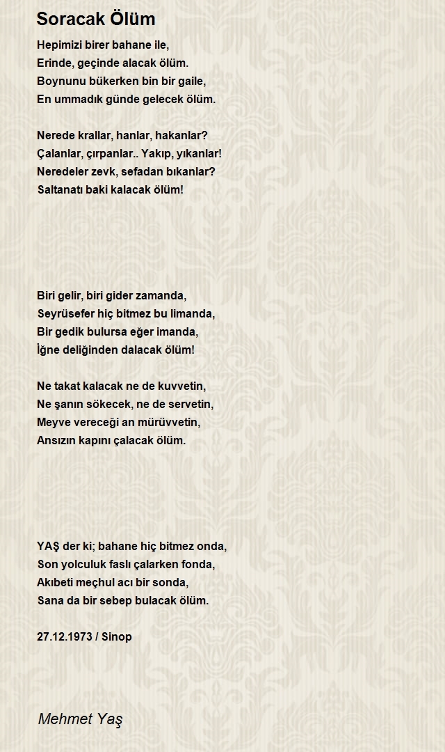 Mehmet Yaş