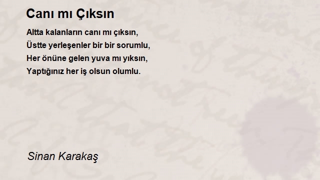 Sinan Karakaş