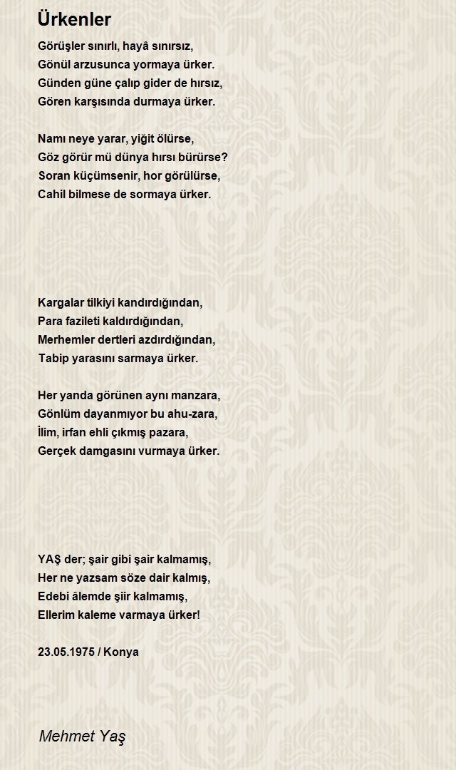 Mehmet Yaş