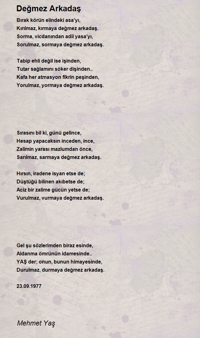 Mehmet Yaş