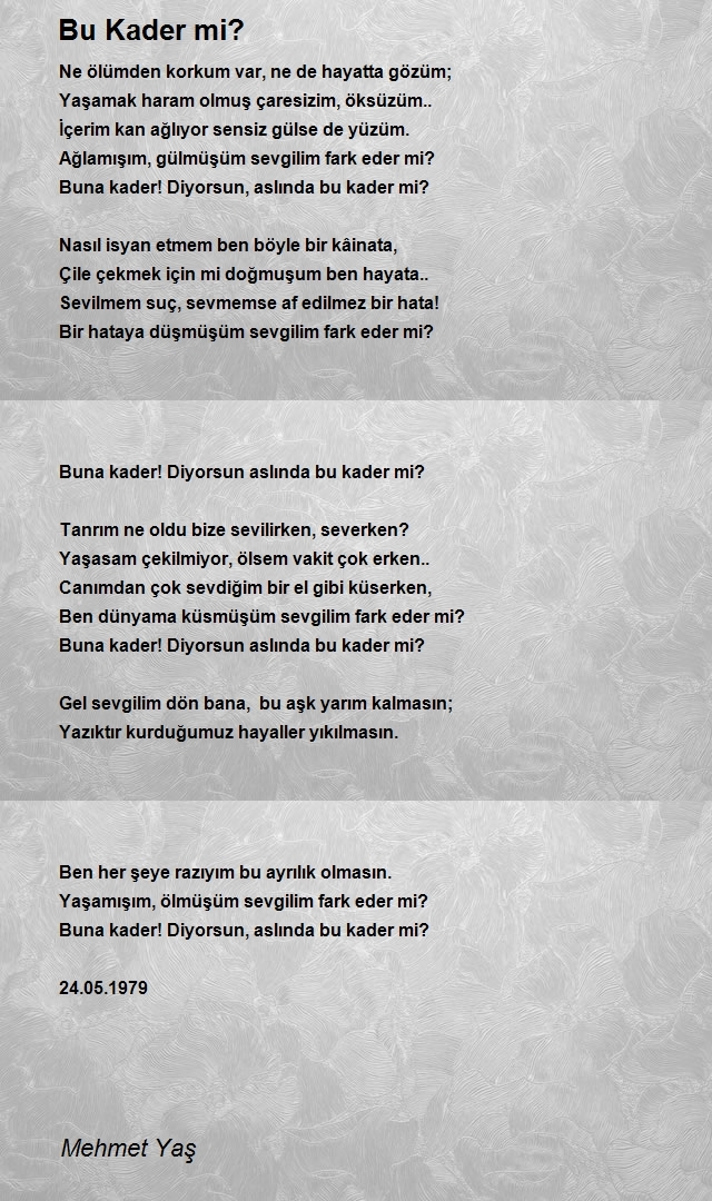 Mehmet Yaş