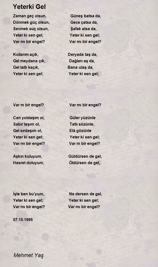 Mehmet Yaş