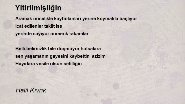 Halil Kıvrık
