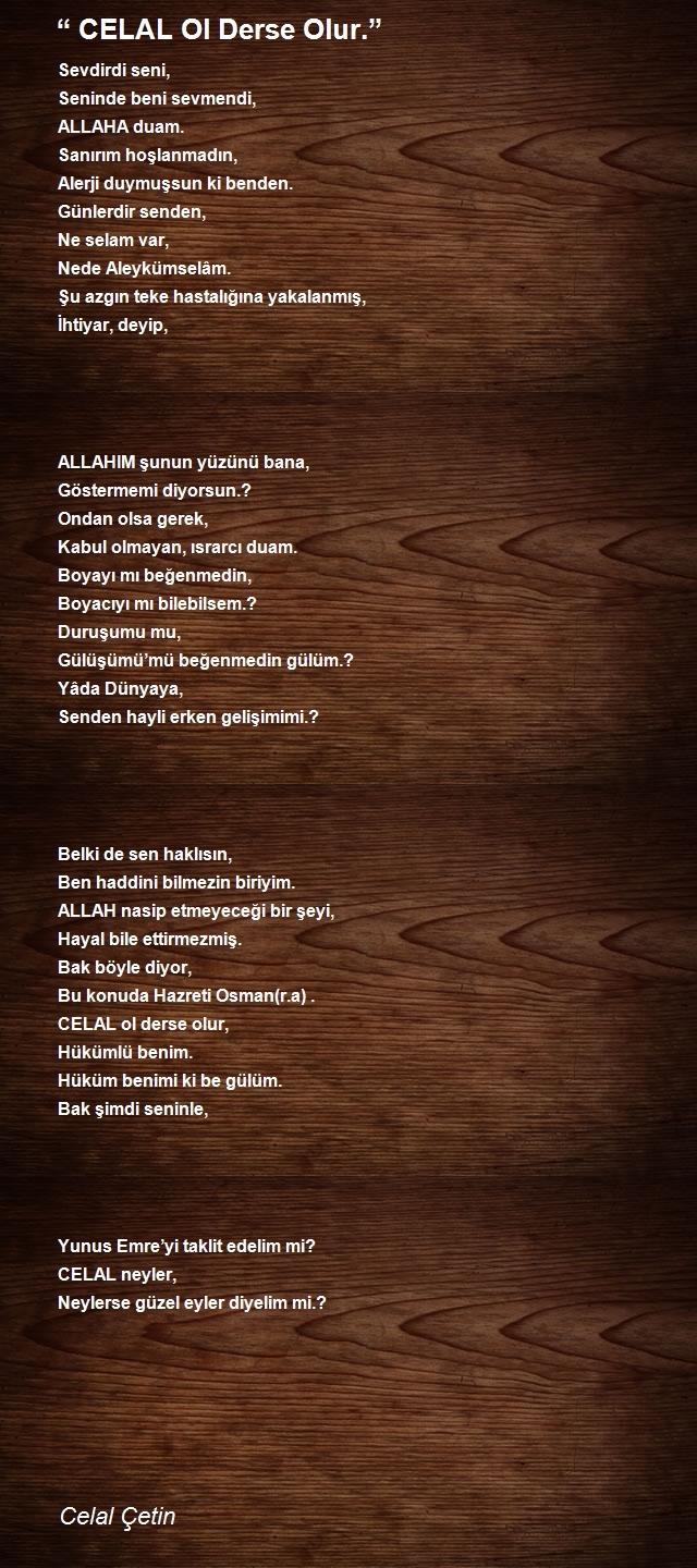 Celal Çetin