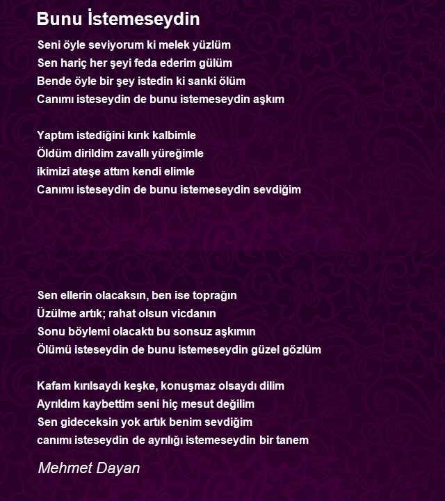 Mehmet Dayan