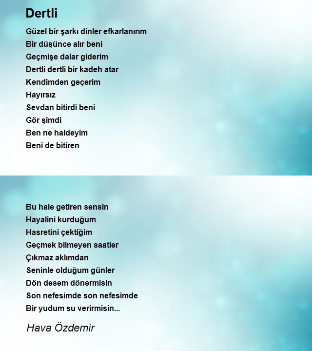 Hava Ersöz Şiirana