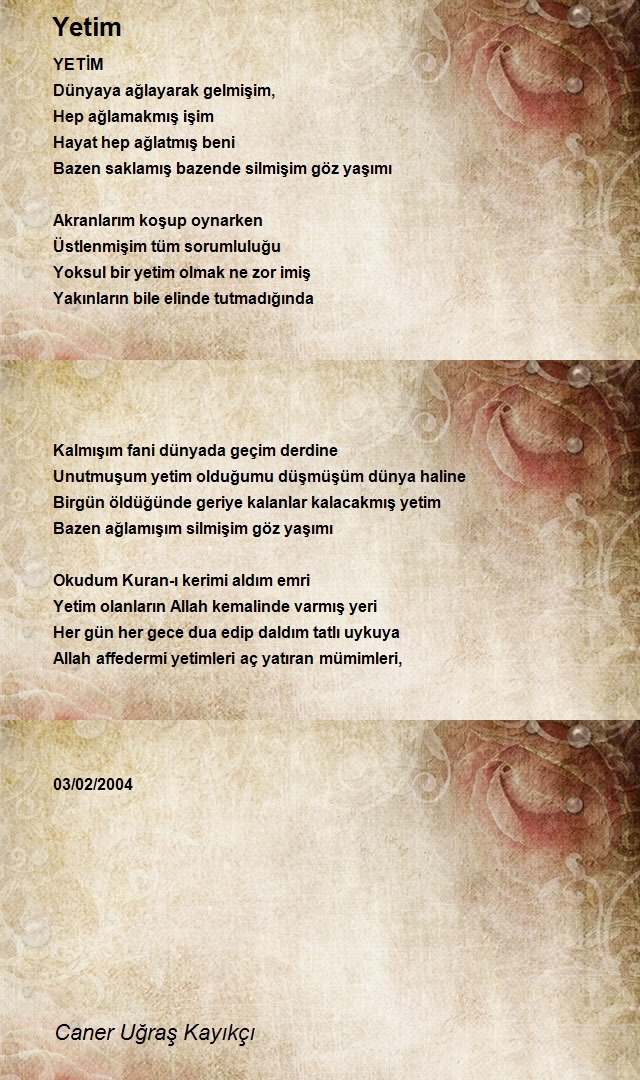 Caner Uğraş Kayıkçı