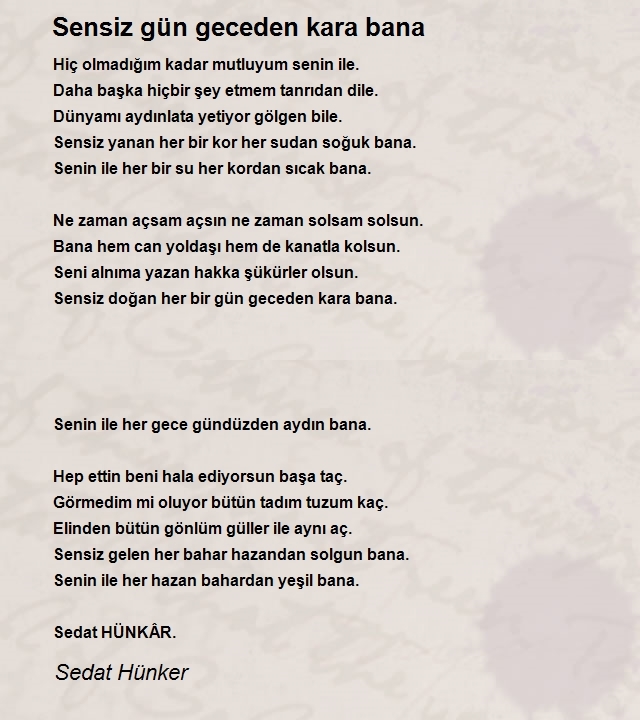 Sedat Hünker