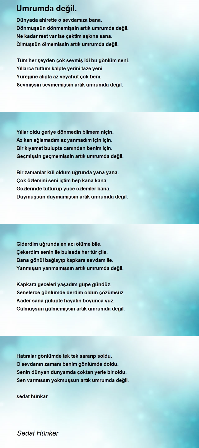 Sedat Hünker