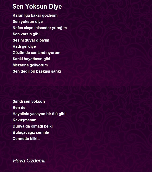 Hava Ersöz Şiirana