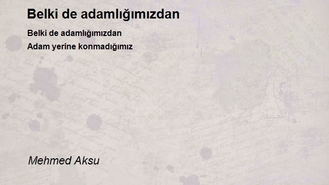 Mehmed Aksu
