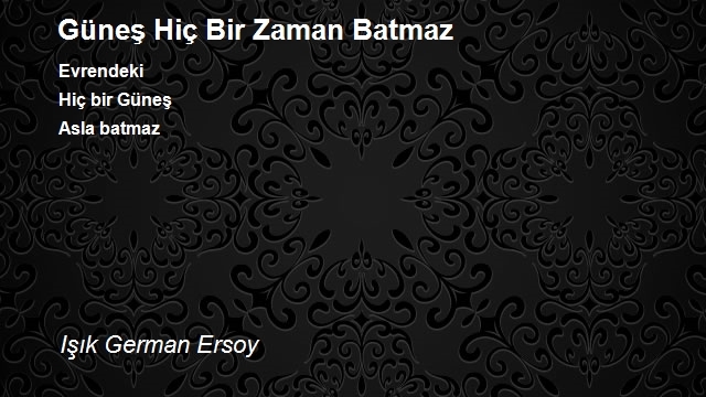 Işık German Ersoy