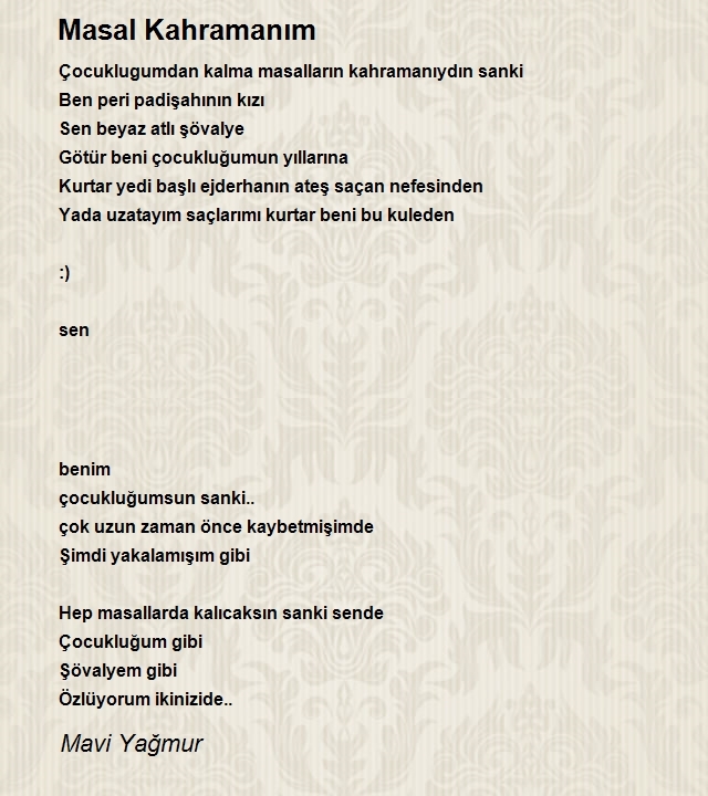 Mavi Yağmur
