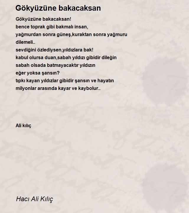 Hacı Ali Kılıç