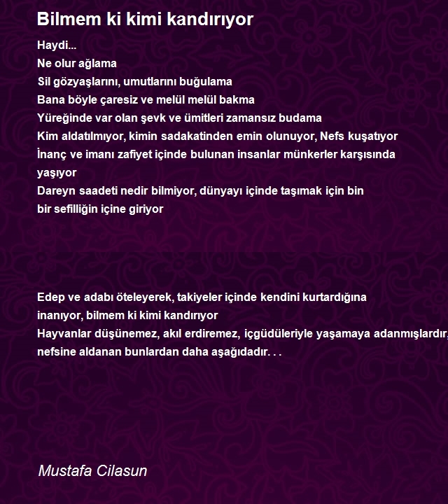 Mustafa Cilasun
