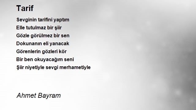 Ahmet Bayram