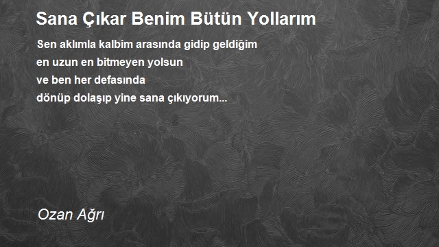Ozan Ağrı