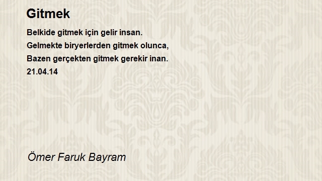 Ömer Faruk Bayram