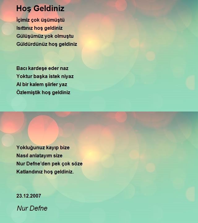 Nur Defne