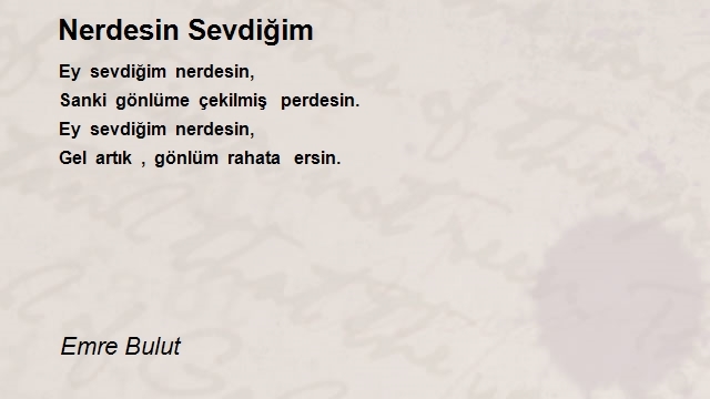 Emre Bulut