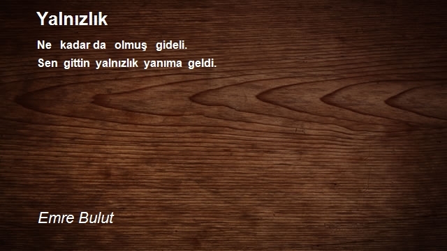 Emre Bulut