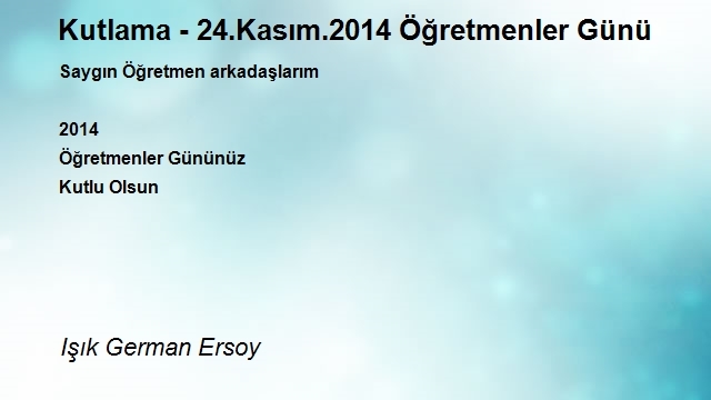 Işık German Ersoy