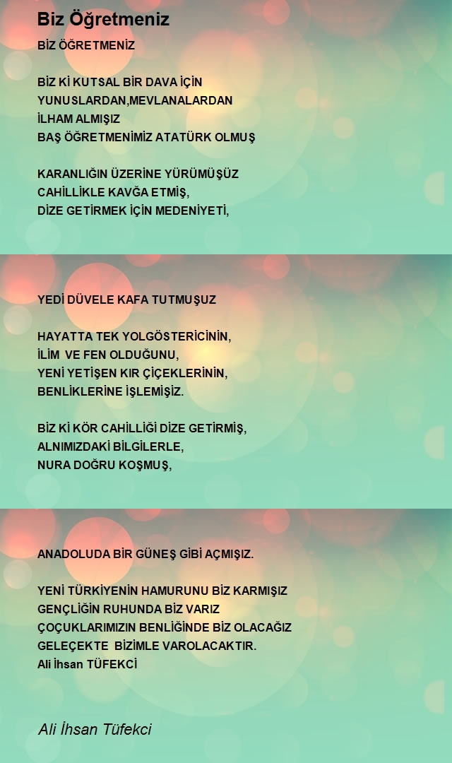 Ali İhsan Tüfekci