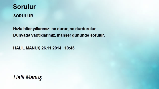 Halil Manuş