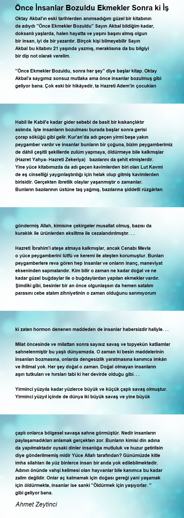 Ahmet Zeytinci