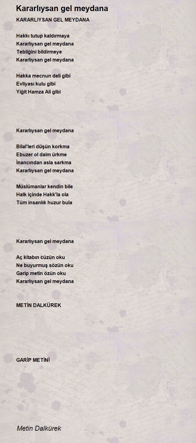 Metin Dalkürek