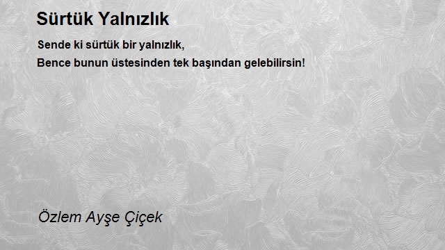 Özlem Ayşe Çiçek