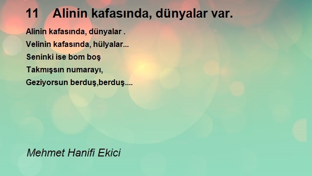 Mehmet Hanifi Ekici