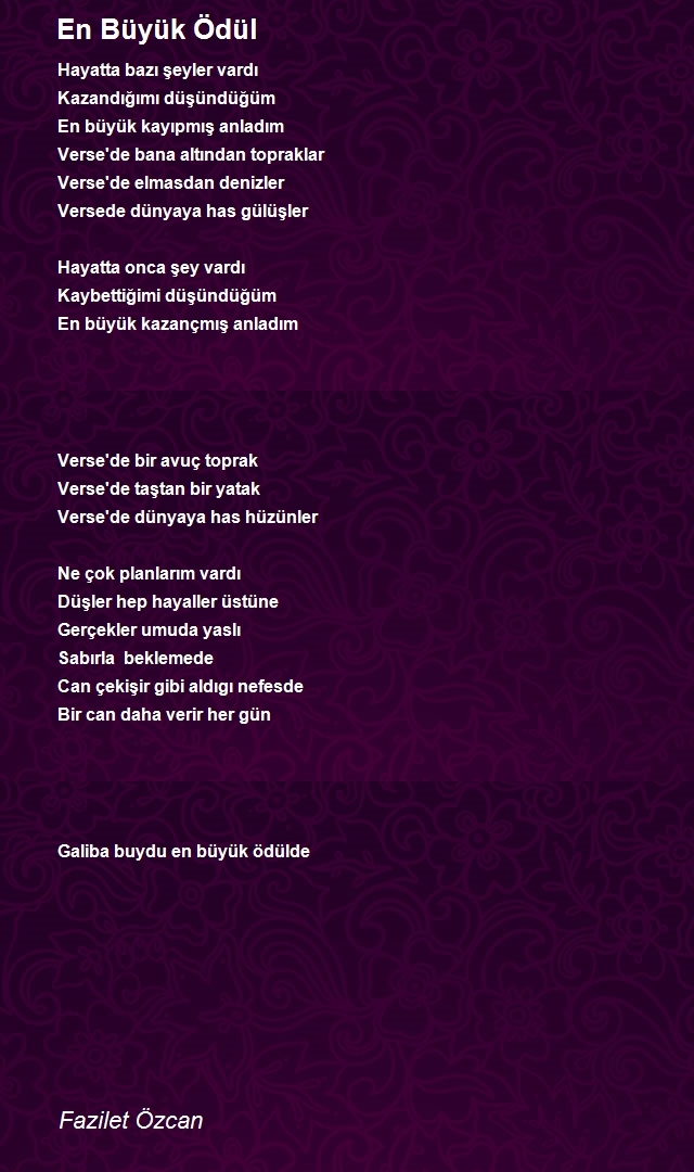 Fazilet Özcan