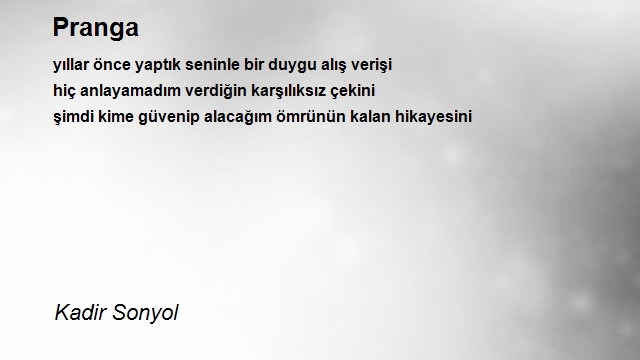 Kadir Sonyol