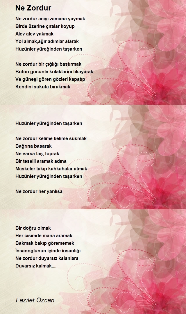 Fazilet Özcan