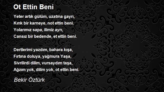 Bekir Öztürk