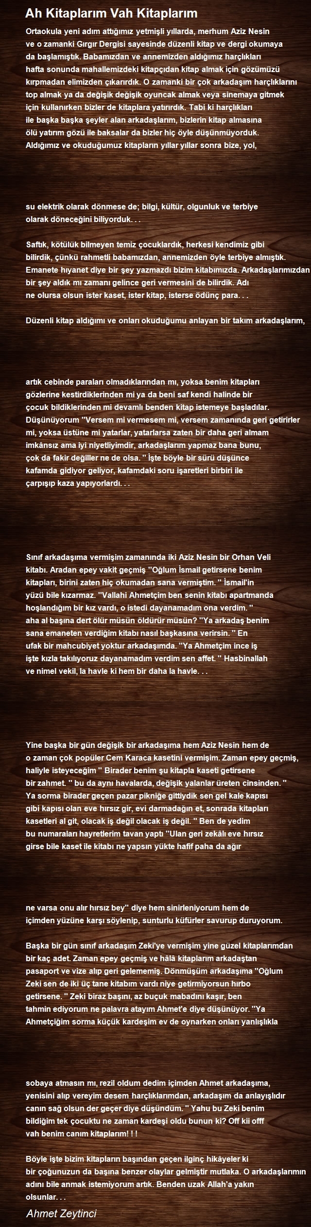 Ahmet Zeytinci