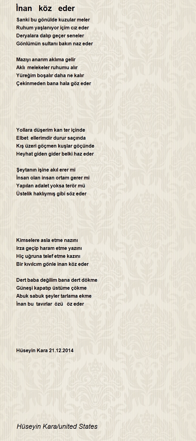 Hüseyin Kara/united States
