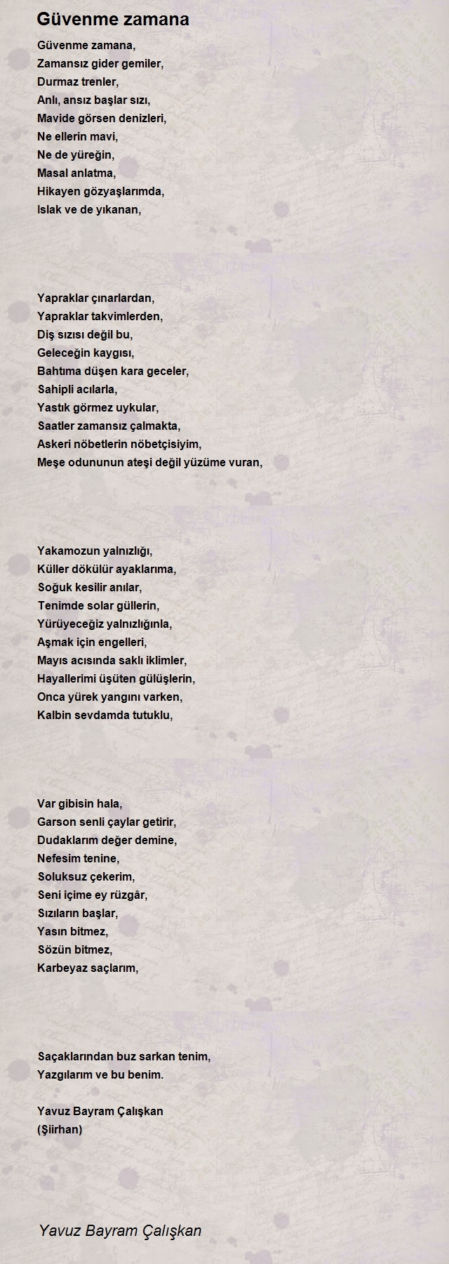 Yavuz Bayram Çalışkan