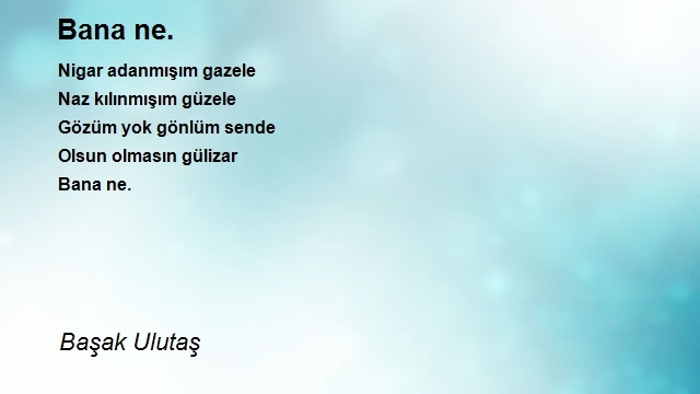 Başak Ulutaş