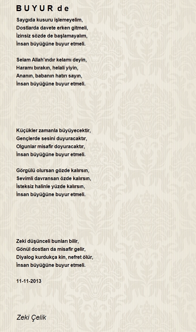 Zeki Çelik