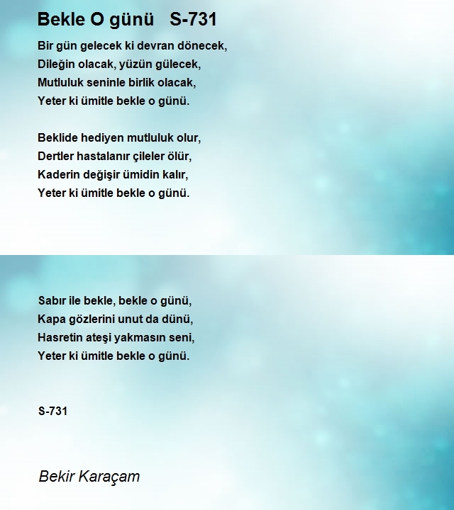 Bekir Karaçam