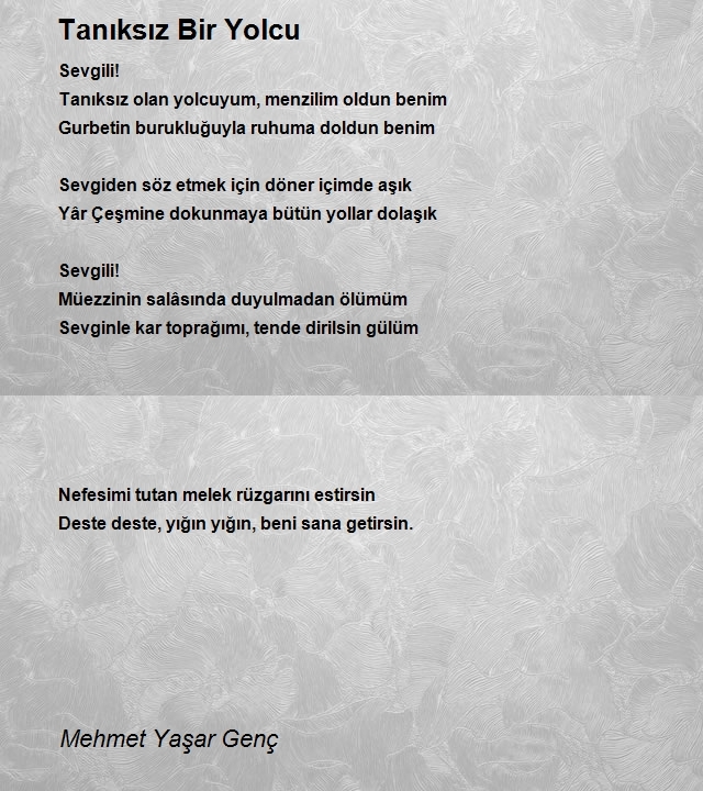 Mehmet Yaşar Genç